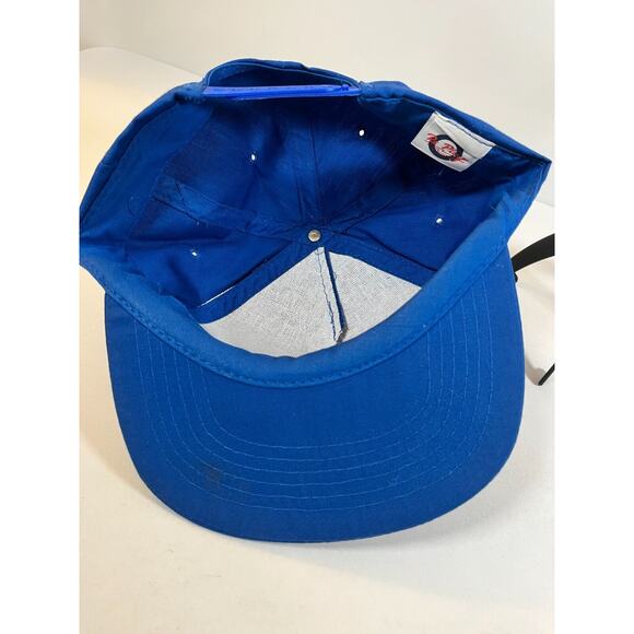 Vintage RePlay Baseball Cap Champion Auto Stores Blue Snapback Excellent - Picture 5 of 5